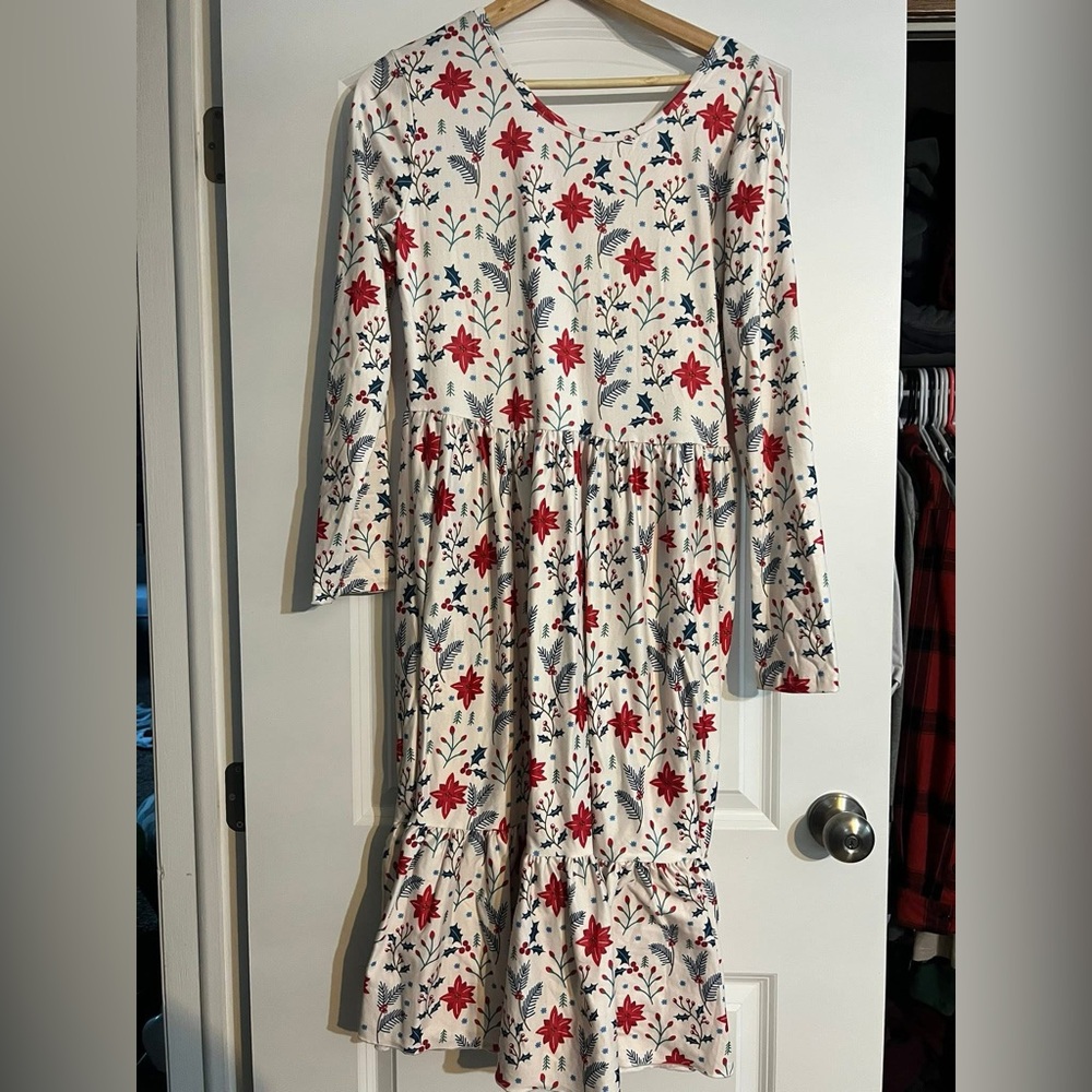 Floral Long Sleeve Dress